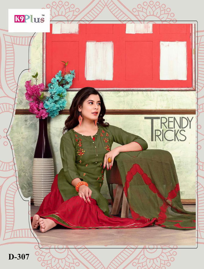 K9 Plus Renisha Latest Embroidery Rayon Redymade Collection